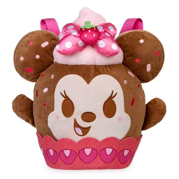 Disney Accessories - Disney Munchlings Baked Treats Minnie Strawberry Cupcake Backpack